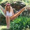 Bliss Hammocks 40" Wide Hammock in a Bag w/ Hand-woven Rope loops & Hanging Hardware, 220 Lbs Capacity BH-400-CM - alternate 3